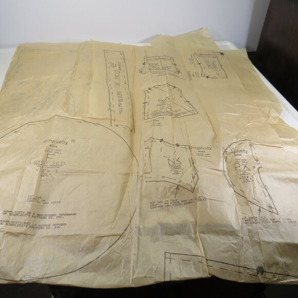 Simplicity 8333 Sewing Pattern 11.5 & 12.5" tall Doll Clothes INCOMPLETE see all - Picture 15 of 16